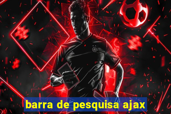 barra de pesquisa ajax